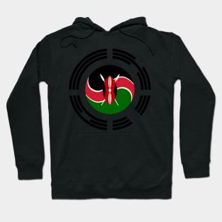 Kenyan Korean Multinational Patriot Flag Series Hoodie